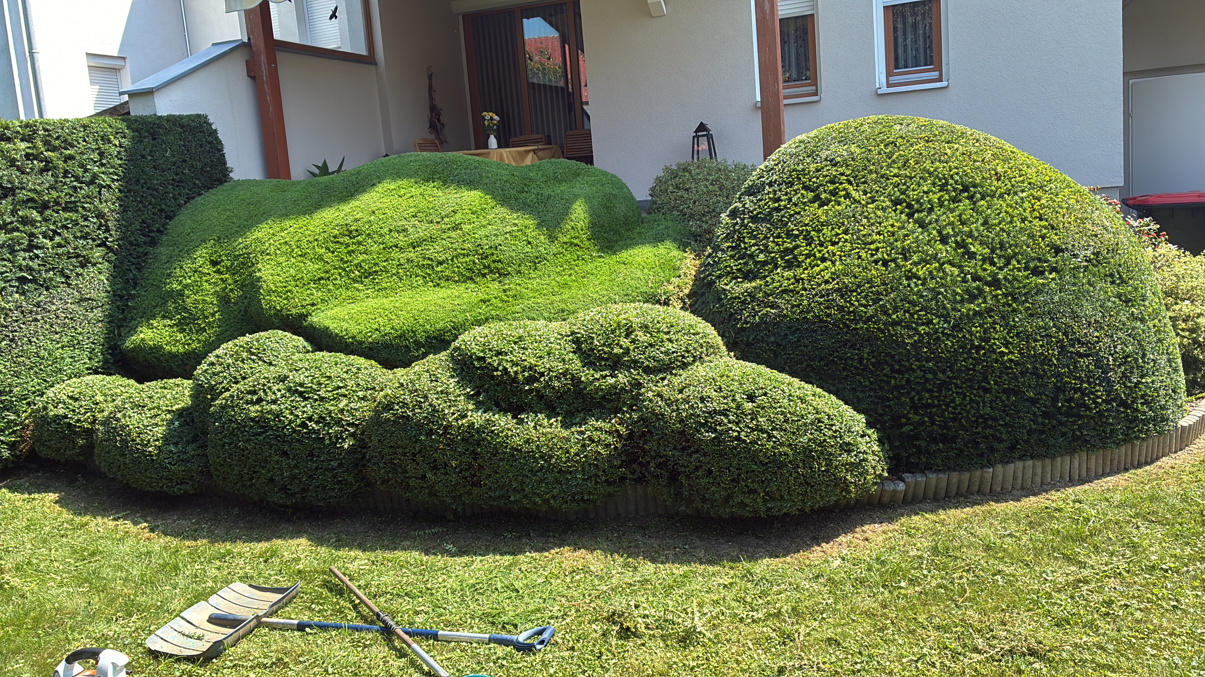Gartenarbeit